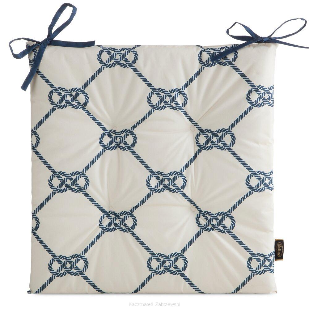 Poduszka na krzesło GARDEN 43x43x4 Eurofirany biały