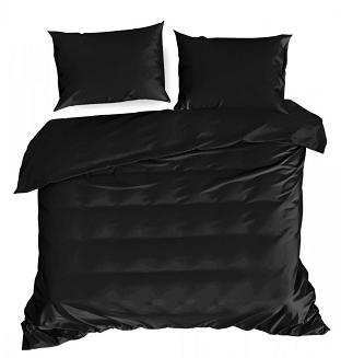 Pościel satynowa POS 220x200 Eurofirany czarny