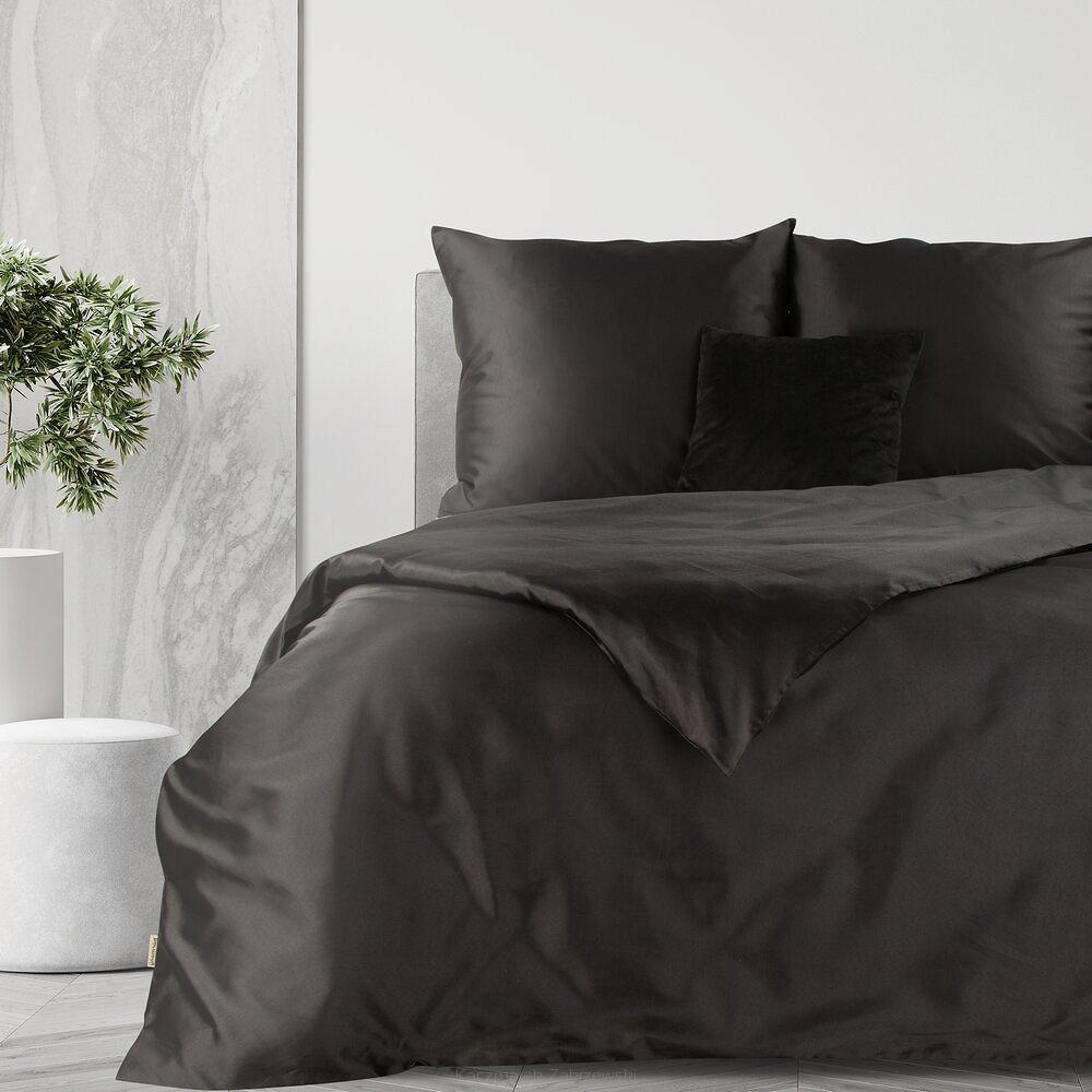 Pościel satynowa POS 220x200 Eurofirany czarny