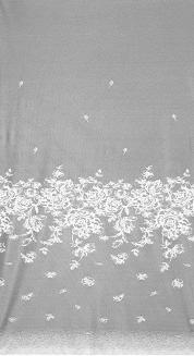 Firana gotowa na przelotkach ALEXIA 140x250 Eurofirany biały