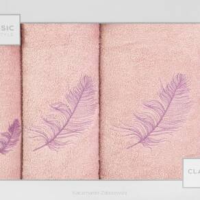 Komplet ręczników 3 cz. NADIA Eurofirany różowy
