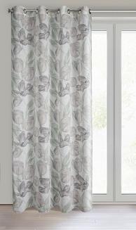 Zasłona gotowa na przelotkach MILLIE Eurofirany naturalny