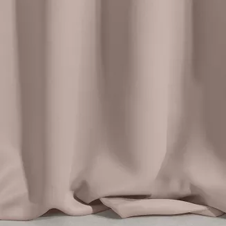 Zasłona gotowa na przelotkach LOGAN 140x270 Eurofirany pudrowy róż