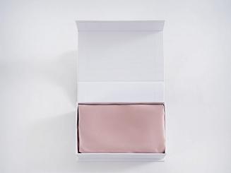 Jedwabna poszewka na poduszkę 70x80 jedwab morwowy pudrowa