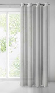 Firana gotowa na przelotkach ANGELA 140x250 Eurofirany stalowy