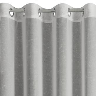 Firana gotowa na przelotkach ANGELA 140x250 Eurofirany stalowy