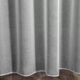 Firana gotowa na przelotkach ANGELA 140x250 Eurofirany stalowy