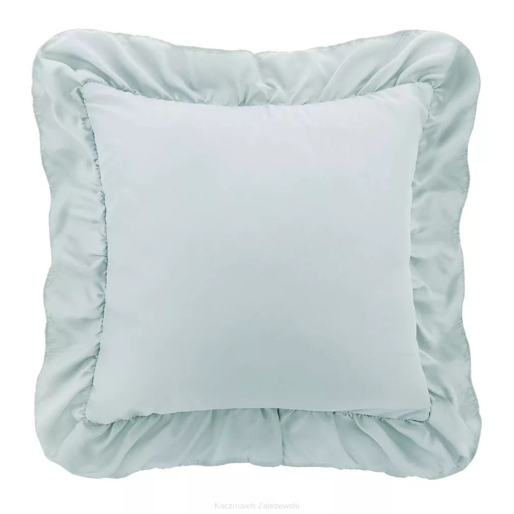 Poszewka do pościeli z falbanką RUFFY 40x40 szałwiowa