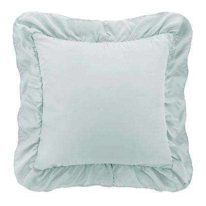 Poszewka do pościeli z falbanką RUFFY 40x40 szałwiowa