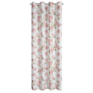 Zasłona gotowa na przelotkach AVANI 140x250 Eurofirany biały