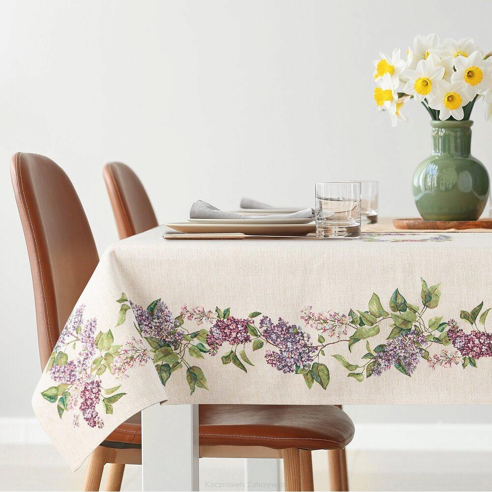 Obrus dekoracyjny 140x180 Eurofirany naturalny