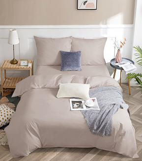 Pościel satyna bawełniana 140x200 SIN jednobarwna kaszmirowa