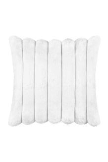 Biała Poszewka Futrzana 50x70 Bunny