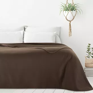 Koc narzuta POLAR 150x200 Design91 brązowy