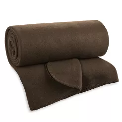 Koc narzuta POLAR 150x200 Design91 brązowy