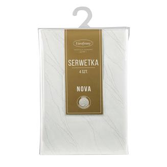 Obrus dekoracyjny SUZANA 40x30 Eurofirany biały