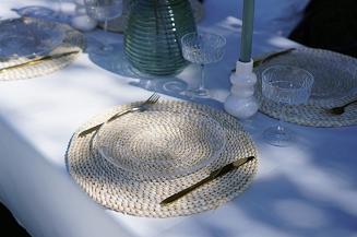 Obus plamoodporny GAIA 140x180 ogrodowy wodoodporny biały