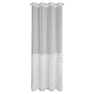 Firana gotowa na przelotkach DEBORA 140x250 Eurofirany biały