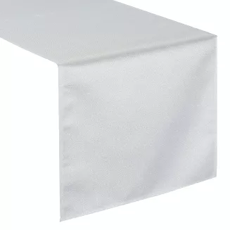 Obrus dekoracyjny EDNA 140x40 Eurofirany biały