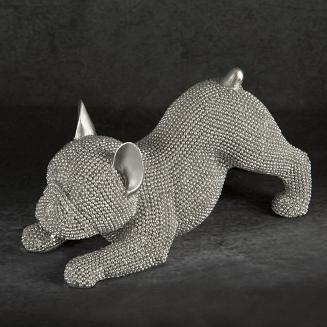 Figurka dekoracyjna ELDO Eurofirany srebrny