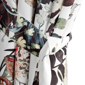 Zasłona gotowa na szelkach GARDEN 155x240 Eurofirany biały