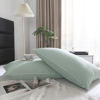 Poszewka satyna bawełniana SIN 40x60 szałwiowa