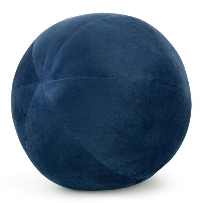 Poszewka dekoracyjna GAJA4 śr. 24 Eurofirany granatowa kula z wypełnieniem