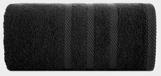 Ręcznik bawełniany MILO 100x150 Eurofirany czarny