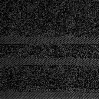 Ręcznik bawełniany MILO 100x150 Eurofirany czarny