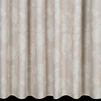 Zasłona gotowa na taśmie GARDEN 155x200 Eurofirany pudrowy