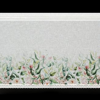 Firana gotowa na taśmie ESTERA 150x60 Eurofirany biały