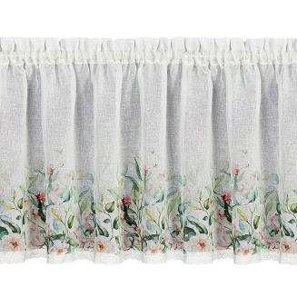 Firana gotowa na taśmie ESTERA 150x60 Eurofirany biały