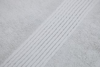 Ręcznik bawełniany VESTA 100x150 jasnoszary