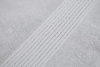 Ręcznik bawełniany VESTA 100x150 jasnoszary