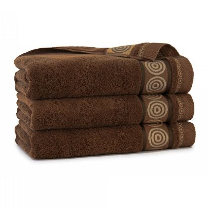 Ręcznik RONDO 2 50x90 Zwoltex czekoladowy