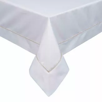Obrus dekoracyjny MADELE 85x85 Eurofirany biały złoty