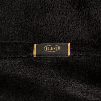 Koc narzuta GINKO1 150x200 Eurofirany czarny