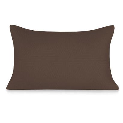 Poszewka dekoracyjna TRIO 50x70 pikowana jasnobrązowa