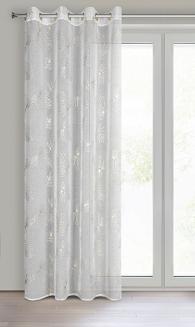 Firana gotowa na przelotkach CAPRI 140x250 Eurofirany biały