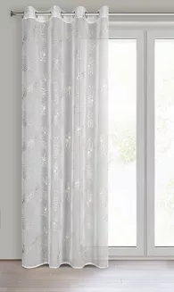 Firana gotowa na przelotkach CAPRI 140x250 Eurofirany biały
