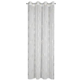 Firana gotowa na przelotkach CAPRI 140x250 Eurofirany biały