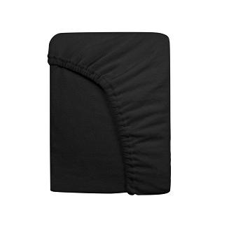 Prześcieradło frotte z gumką 180x200 Darymex czarny