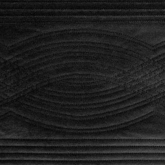 Narzuta dekoracyjna VELVET2 170x210 czarny