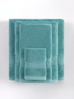 Ręcznik bawełniany Leo 100x150 lazurowy