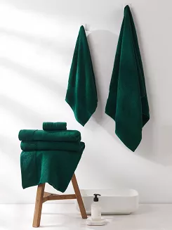 Ręcznik bawełniany Leo 30x30 butelkowy