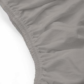 Prześcieradło jersey elastan z gumką 180x200 Darymex popielate