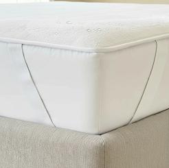 Wodoodporny ochraniacz na materac frotte 90x200 AQUASAFE biały