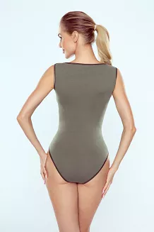 Body damskie bez rękawów Berna khaki