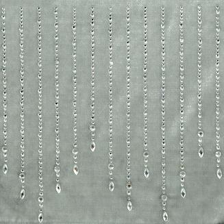 Obrus dekoracyjny ROYAL 35x220 Eurofirany srebrny