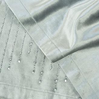 Obrus dekoracyjny ROYAL 35x220 Eurofirany srebrny